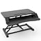 Fellowes Corsivo 32W Manual Adjustable Standing Desk Converter, Black (8091001)