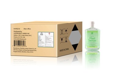 Mellow Gel Hand Sanitizer with Moisturizer and Vitamin E, 8 oz, 24/Carton (ML310CT)