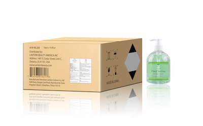 Mellow Gel Hand Sanitizer with Moisturizer and Vitamin E, 16.9 oz., 16/Carton (ML308CT)