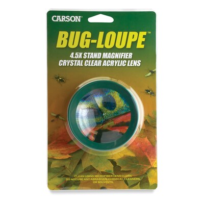 Carson Optical BugLoupe 4.5x Stand Magnifier, (HU-55)