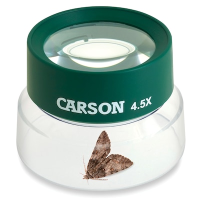 Carson Optical BugLoupe 4.5x Stand Magnifier, (HU-55)