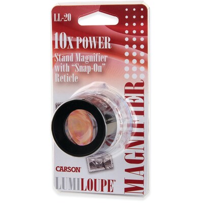 Carson Optical LumiLoupe 10x Magnifier (LL-20)