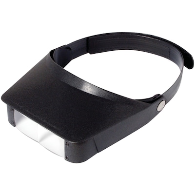 Carson MagniVisor 3x Head-Mounted Magnifier, Black (CSNMV23)