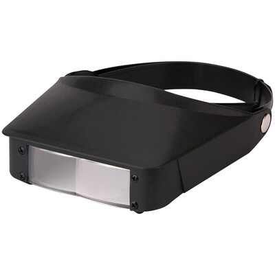 Carson MagniVisor 3x Head-Mounted Magnifier, Black (CSNMV23)