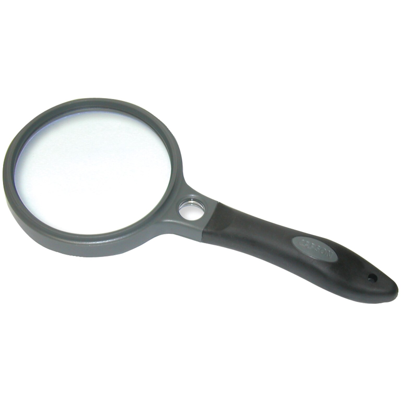 Carson Optical SureGrip 2x Soft-Grip Magnifier with 11.5x Spot Lens (SG-10)