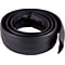 Cordinate 6 Ft Floor Cord Cover, Rubber, Low Profile, Cable Protector, Black (43003)