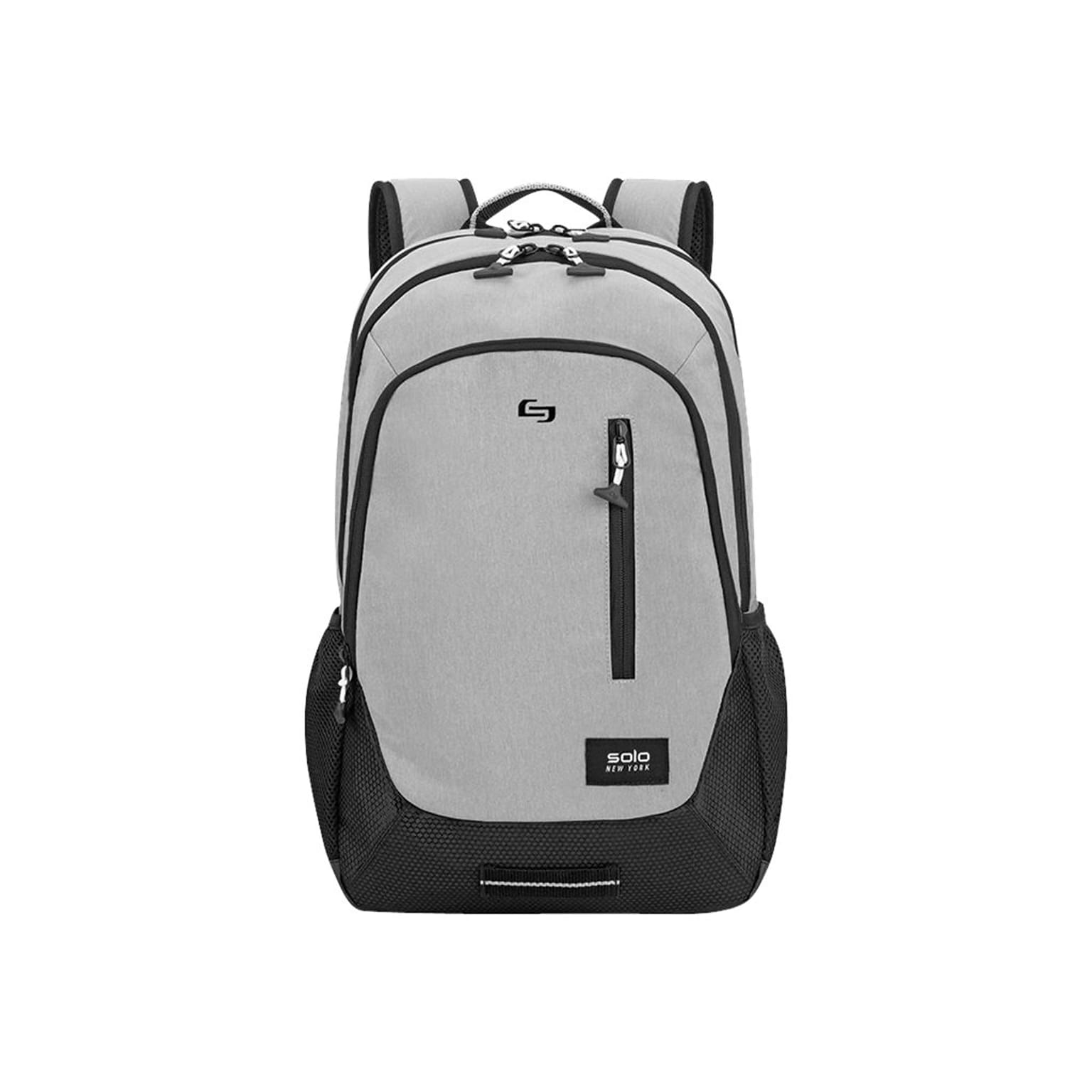 Solo New York Region Laptop Backpack, Gray Nylon (VAR704-10)