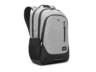 Solo New York Region Laptop Backpack, Gray Nylon (VAR704-10)