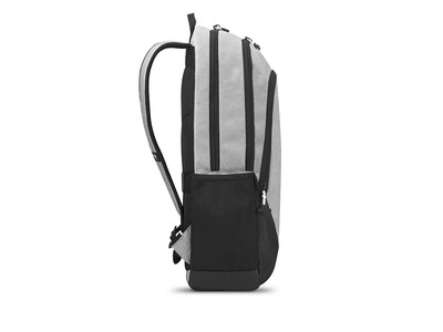 Solo New York Region Laptop Backpack, Gray Nylon (VAR704-10)