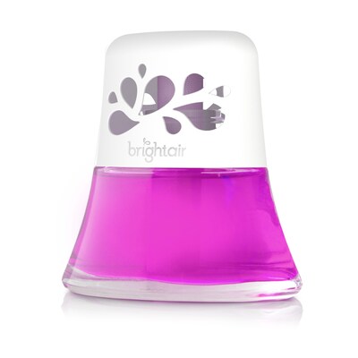 Bright Air Scented Oil & Holder, Fresh Petals & Peach, 6/CT (BRI900134CT)