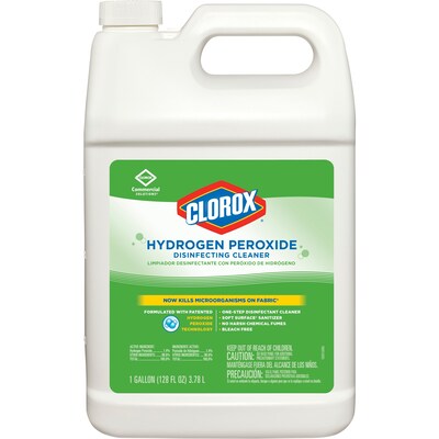 Clorox Hydrogen Peroxide Disinfecting Cleaner Refill, 128 Ounce (30833)