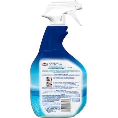 Clorox Scentiva Multi-Surface Cleaner -  Pacific Breeze & Coconut, 32 Ounce Spray Bottle (31774)