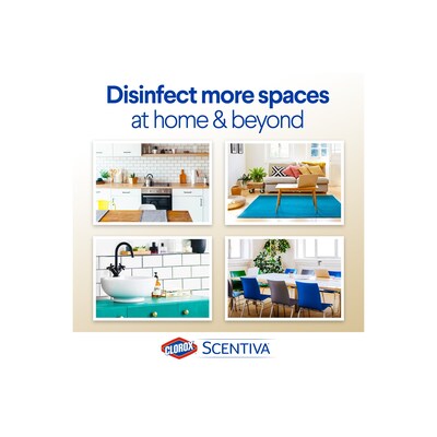 Clorox Scentiva Multi-Surface Cleaner -  Pacific Breeze & Coconut, 32 Ounce Spray Bottle (31774)