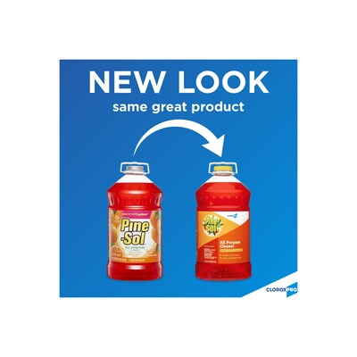 Pine-Sol All Purpose Cleaner, Orange Energy Scent, 144 oz. (41772)