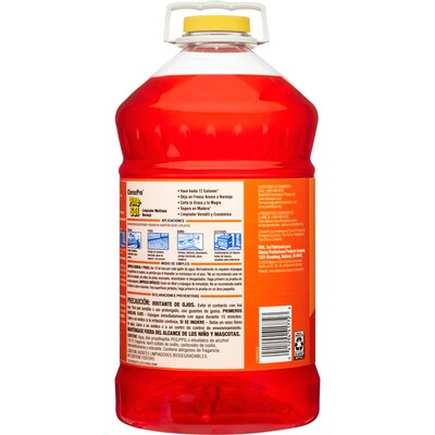 Pine-Sol All Purpose Cleaner, Orange Energy Scent, 144 oz. (41772)