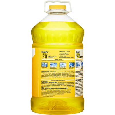 CloroxPro™ Pine-Sol® All Purpose Cleaner, Lemon Fresh, 144 Ounces (35419) (Package May Vary)