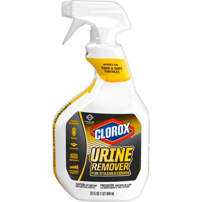 Clorox Commercial Solutions Urine Remover for Stains and Odors, 32 Ounce Spray Bottle (31036)