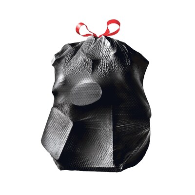 Glad Large ForceFlexPlus™ 30 Gallon Black Trash Bag, 70 Count (70358)