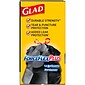 Glad® Large Drawstring Trash Bags – ForceFlexPlus™ 30 Gallon Black Trash Bag - 70 Count (70358)