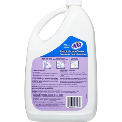 Formula 409 Window & Glass Cleaner, Clean, 128 oz. (03107)
