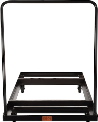 NPS #DY-3072 Folding Table Dolly - Horizontal Storage - Max 72"L, Brown