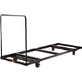 NPS #DY-3096 Folding Table Dolly - Horizontal Storage - Max 96L, Brown