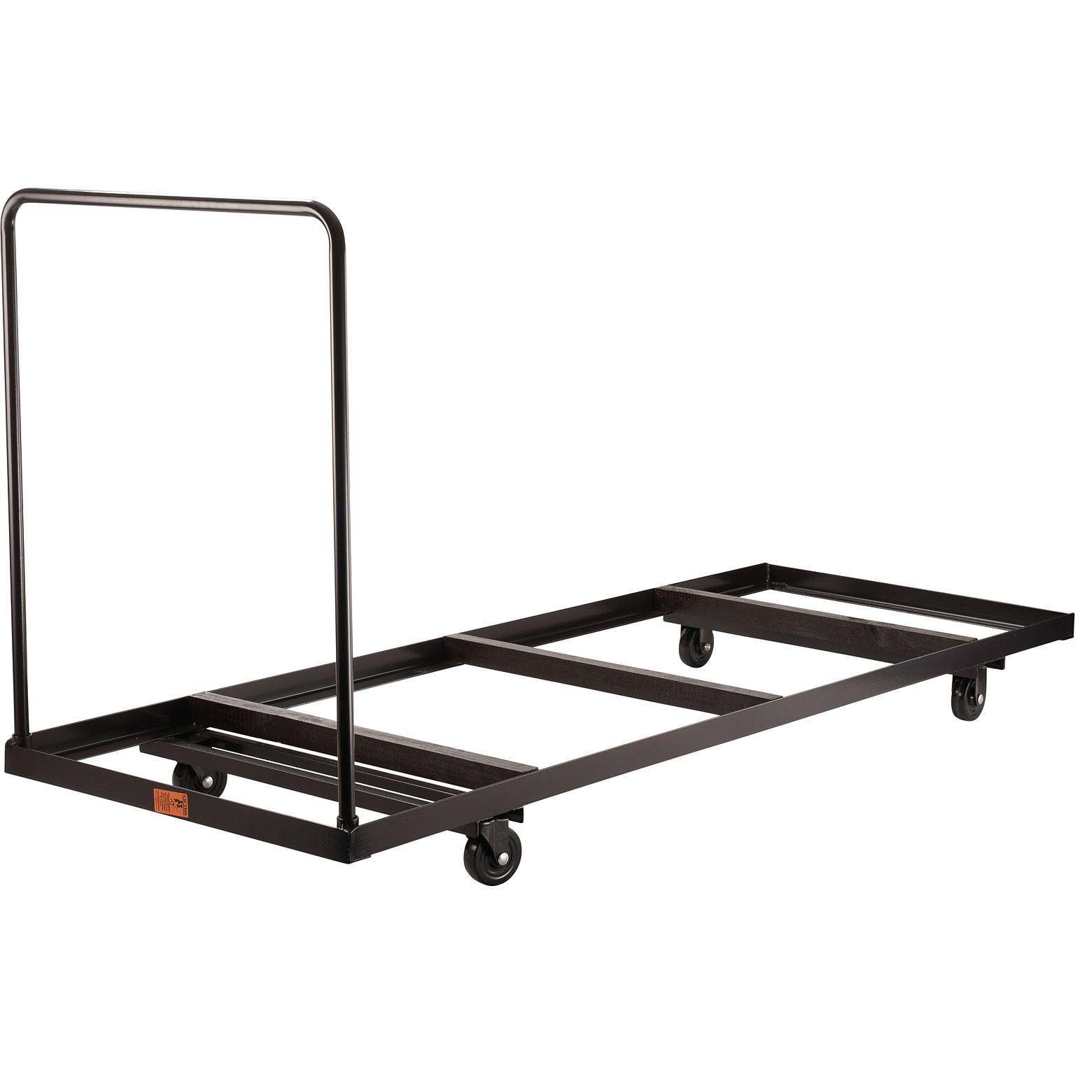 National Public Seating Folding Table Dolly, 1100 lb. Capacity, Brown (DY-3096)