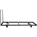 NPS #DY-3096 Folding Table Dolly - Horizontal Storage - Max 96L, Brown