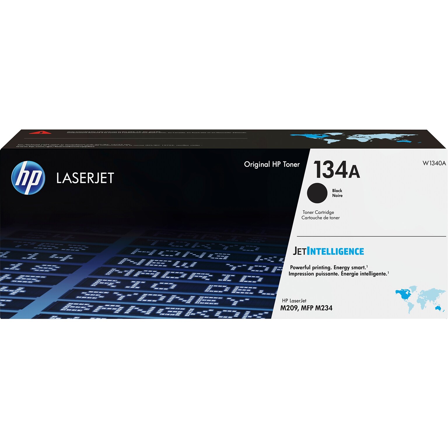 HP 134A Black Standard Yield Toner Cartridge (W1340A)