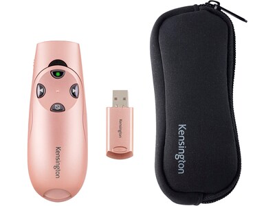 Kensington Presenter Expert K75770WW Presenter with Laser Pointer, Rose Gold