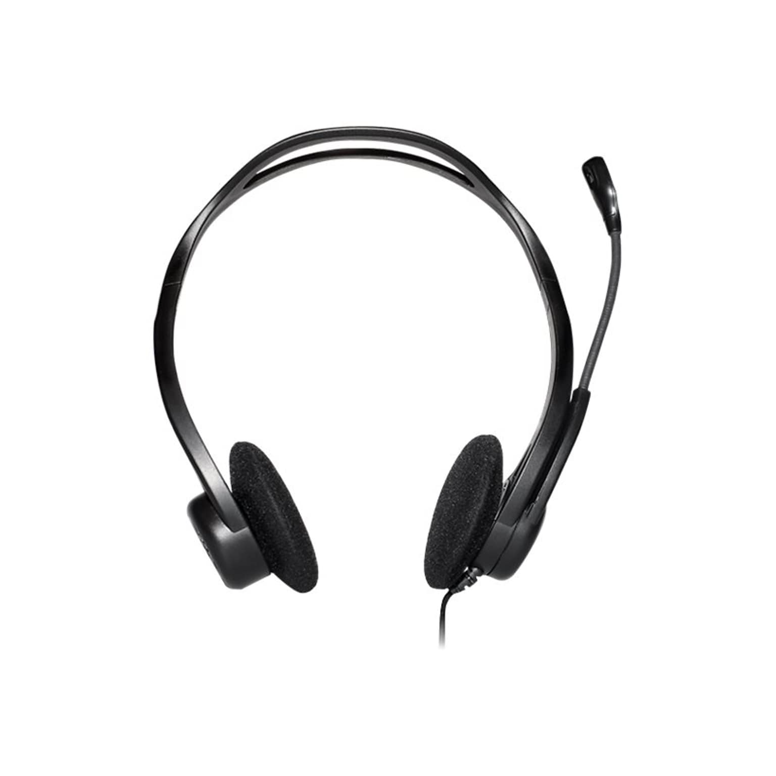 Logitech 960 Stereo Headset, Over-the-Head, Black (981-000836)