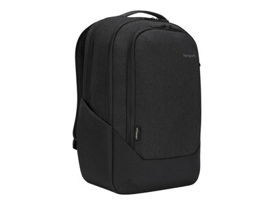 Targus Cypress Hero Woven Fabric 15.6 Backpack with EcoSmart, Black (TBB586GL)
