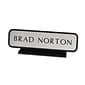 Custom Designer Desk Name Plate Sign with Holder, 1-7/8" x 9-7/8"