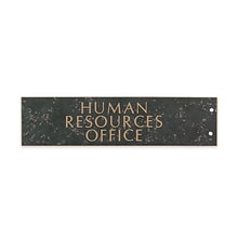Custom Engraved Extended Wall Sign Only, 2 x 8