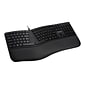 Kensington Pro Fit Ergo Wired Keyboard, Black (K75400US)