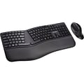 Kensington Pro Fit K75406US Wireless Ergonomic Keyboard and Mouse Combo, Black