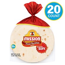 Mission Fajita Flour Tortillas, 23 oz. (220-01121)
