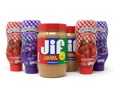 Smuckers Peanut Butter and Jelly Bundle, 6/Bundle (307-00301)