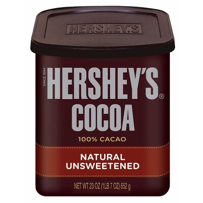 Hersheys Natural Unsweetened Cocoa Mix, 23 oz. (220-01108)