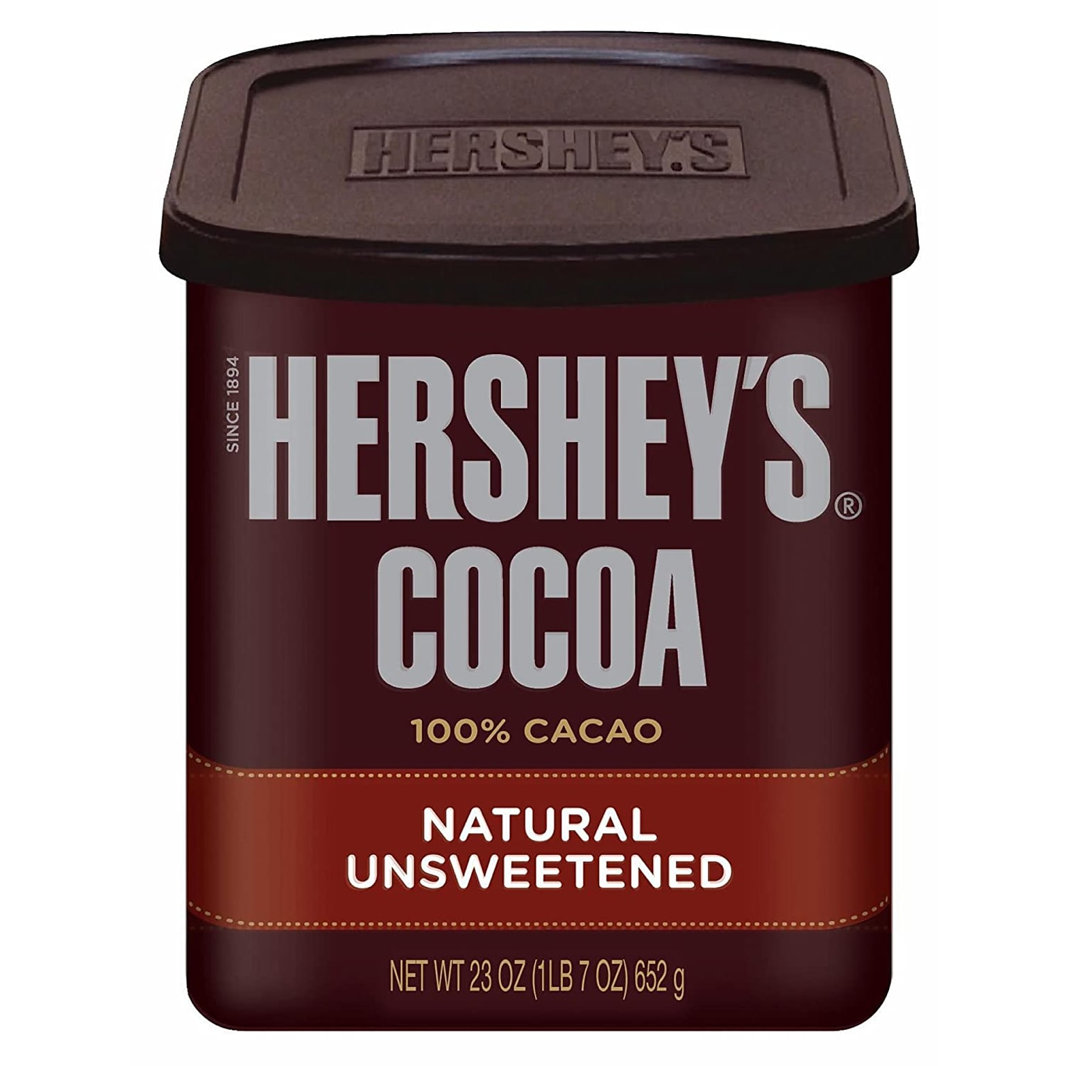 Hersheys Natural Unsweetened Cocoa Mix, 23 oz. (220-01108)