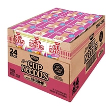 Nissin Cup Noodles with Shrimp, 2.25 oz., 24/Box (03802)