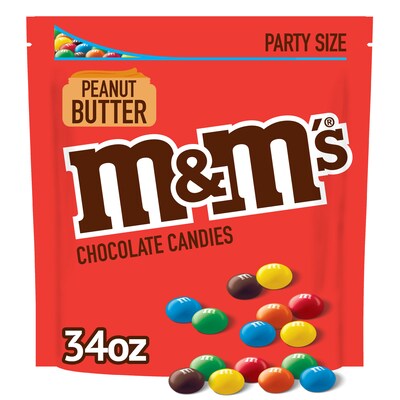 M&Ms Christmas Red & Green Peanut Milk Chocolate Candy 62 oz M & M M&M's  2024