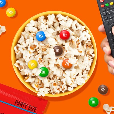 M&M's Party Size Peanut Butter Milk Chocolate Pieces, 34 oz. (MMM55085)