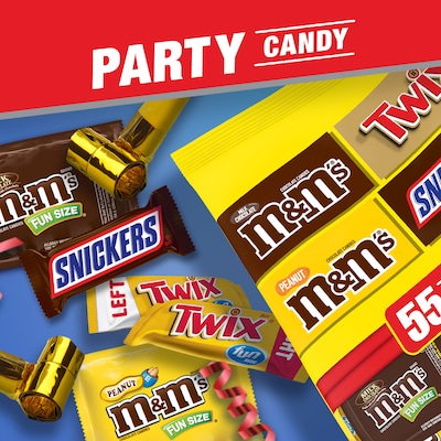 Mars Wrigley Candy, Assorted - 55 pieces, 31.18 oz