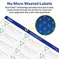 Avery Waterproof Laser Shipping Labels, 2" x 4", Matte White, 10 Labels/Sheet, 50 Sheets/Box, 500 Labels/Box (5523)