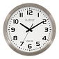 La Crosse Technology Wall Clock, Metal, 16" Dia. (WT-3161WH)