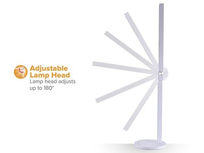 Bostitch LED Desk Lamp, Matte (VLED1813WHITE-BOS)
