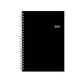 2021 Blue Sky 7.88 x 11.88 Planner, Classic Red, Black (116055-21)