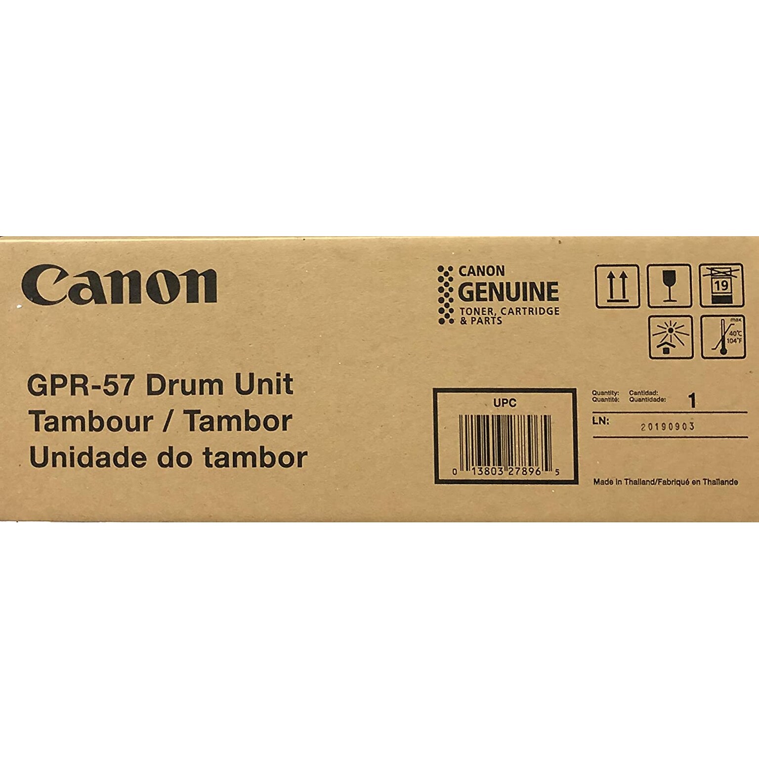 Canon GPR-57 Black Standard Yield Drum Unit (0475C003AA)
