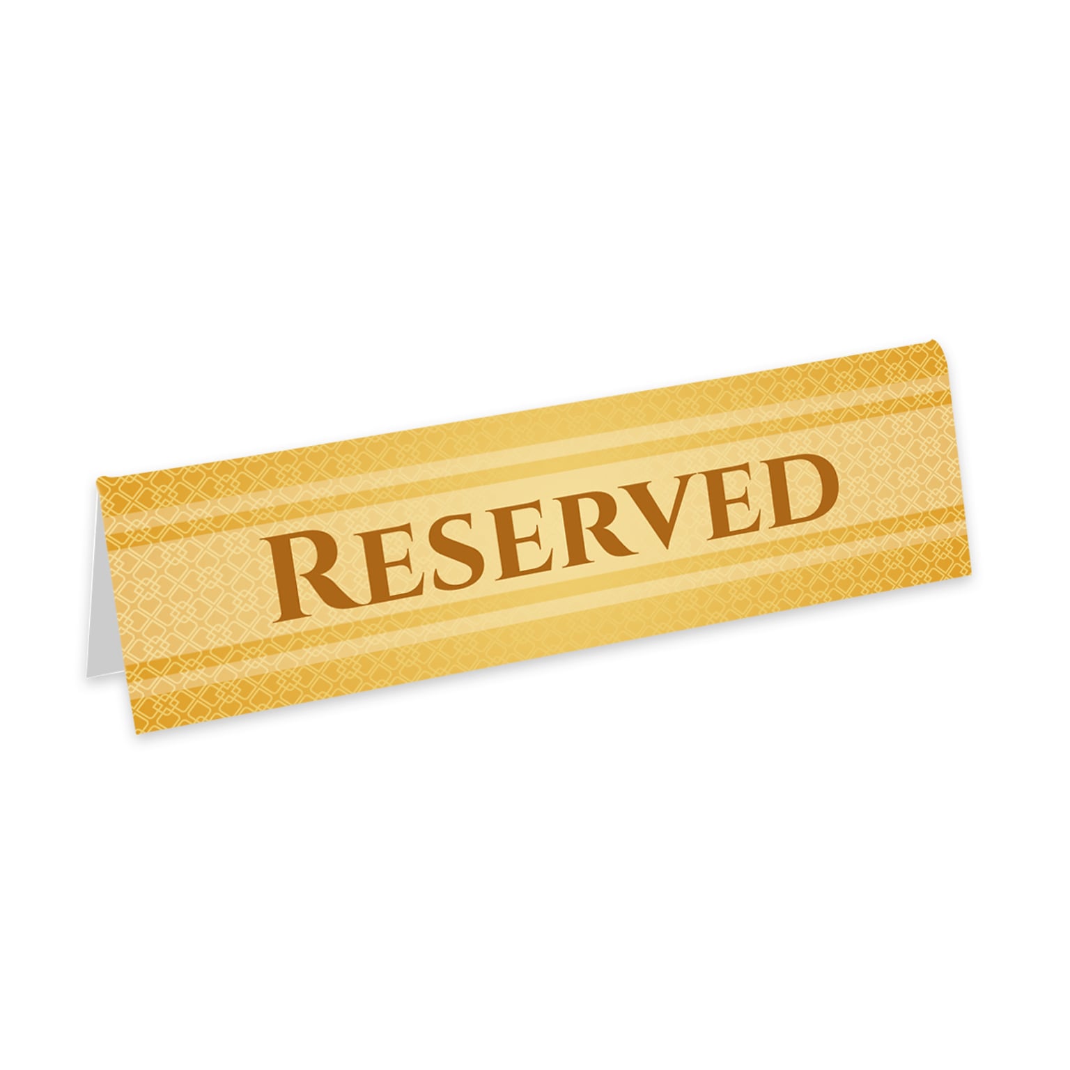 Custom Full Color Table Tent Sign, 2 x 10
